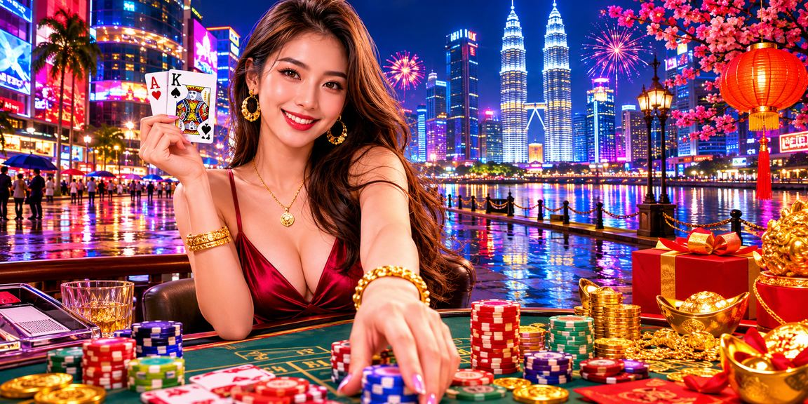 Meja Casino Live Baccarat bersama dealer profesional di Kuala Lumpur