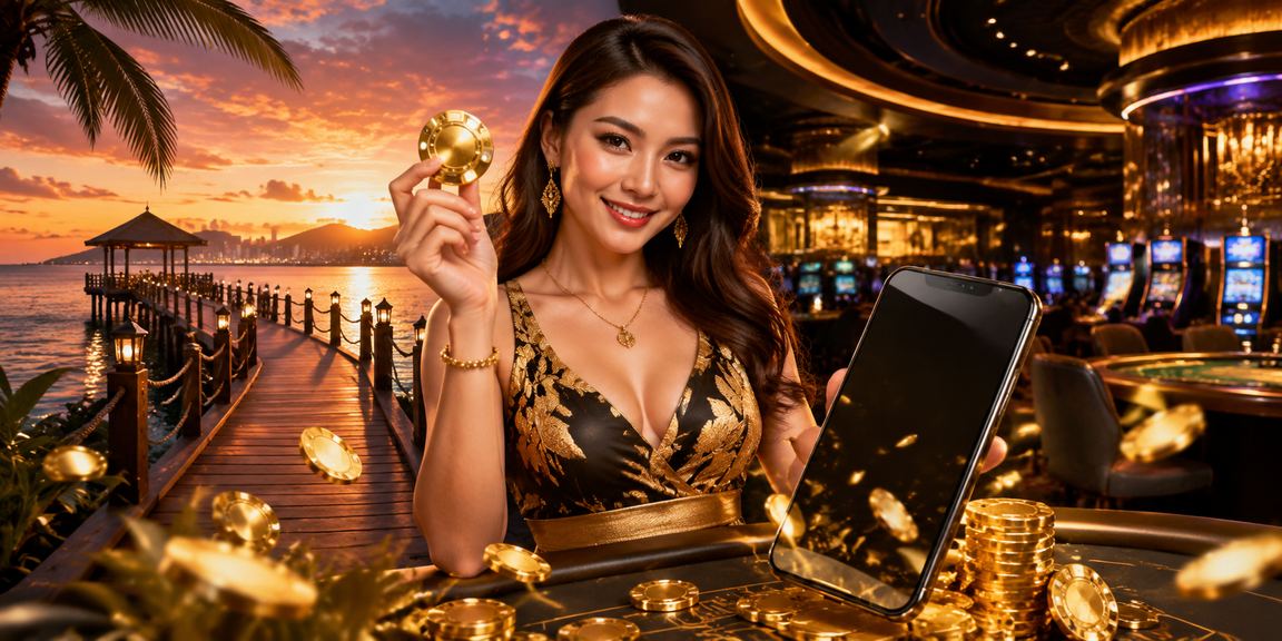Pengguna Penang log masuk ke platform atto3 melalui telefon pintar untuk menikmati kasino dalam talian