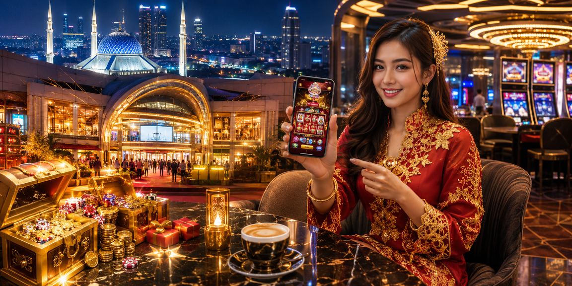 Pengguna di Selangor mengakses perlawanan langsung melalui telefon pintar dengan paparan odds masa nyata